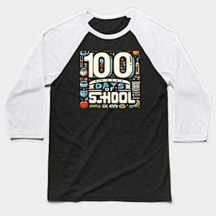 100 days of School Baseball T-Shirt